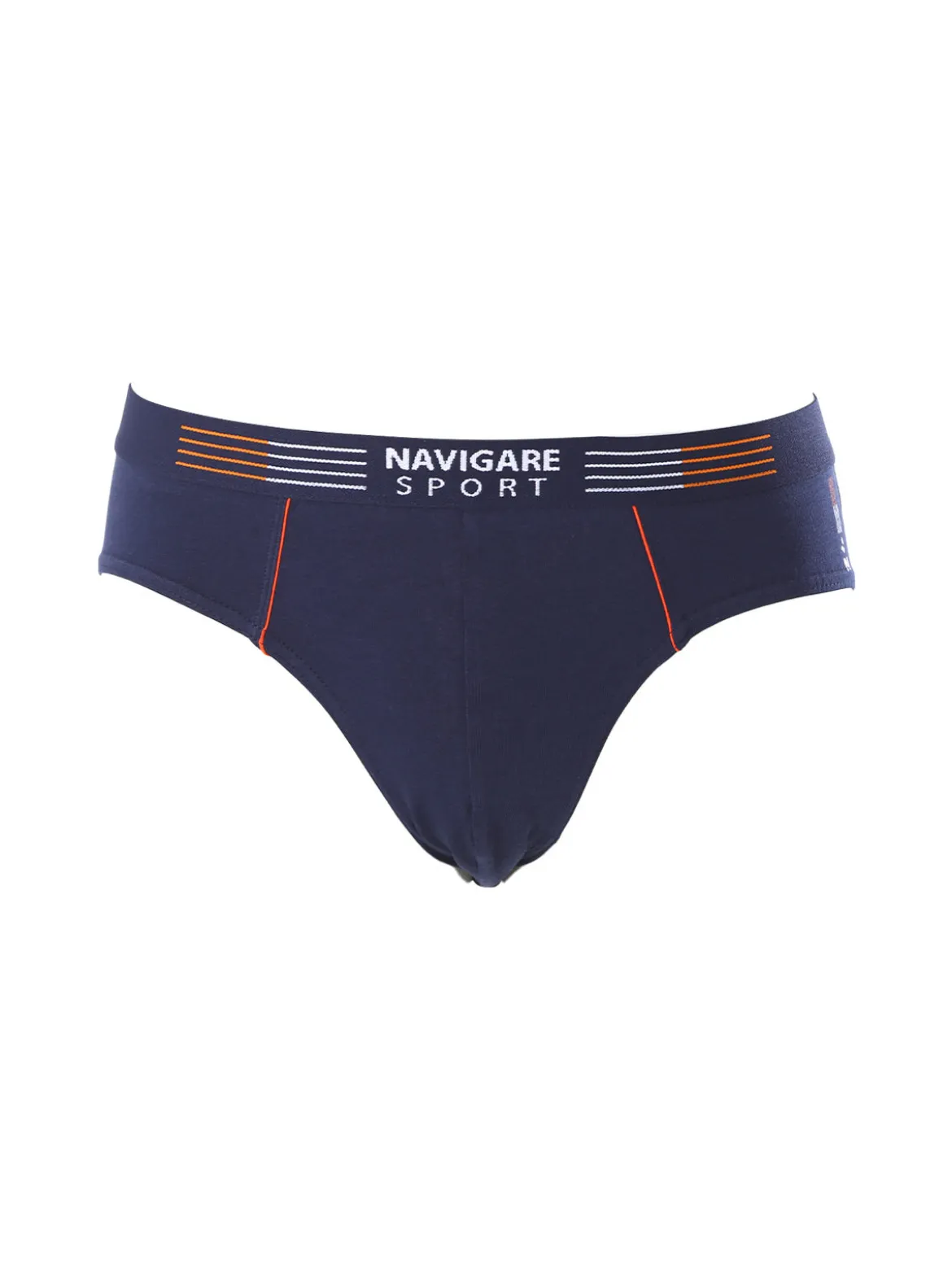 Navigare Slip da uomo in cotone elasticizzato - blu scuro
