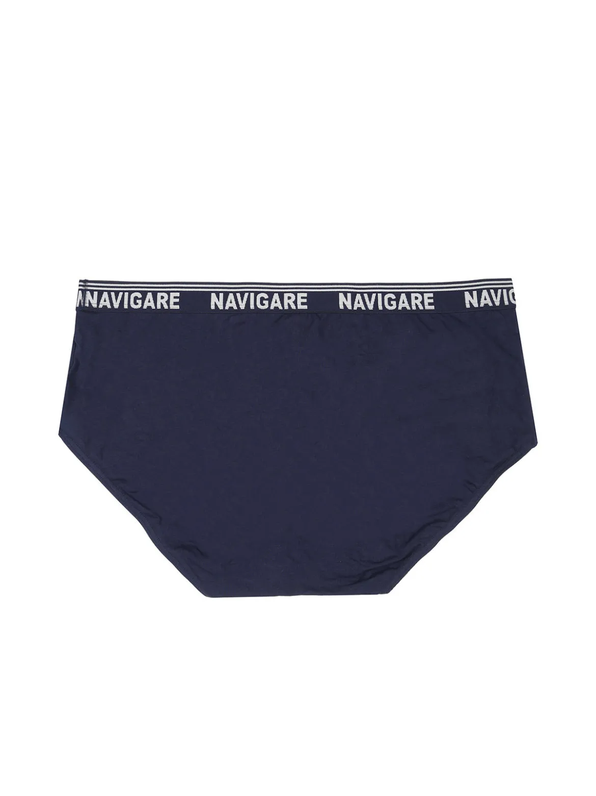 Navigare Slip da uomo taglie grandi in cotone bielastico - blu scuro