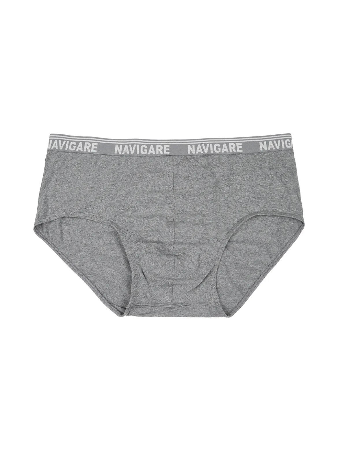 Navigare Slip da uomo taglie grandi in cotone bielastico - grigio scuro
