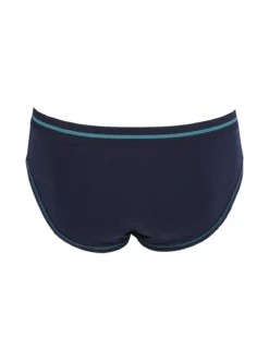 Navigare Slip uomo in cotone jersey - blu scuro