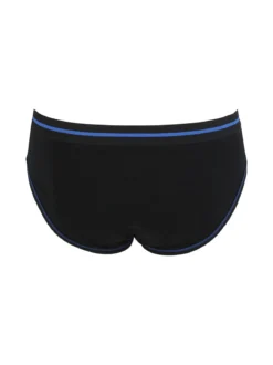 Navigare Slip uomo in cotone jersey - nero