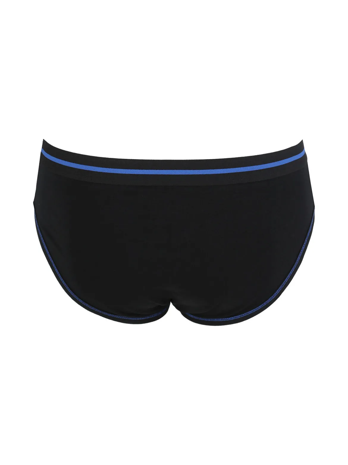 Navigare Slip uomo in cotone jersey - nero