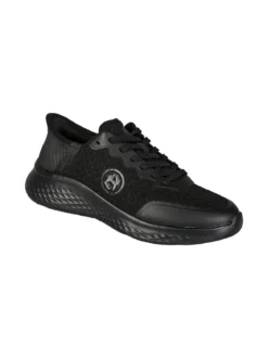 Navigare Sneakers sportive da uomo leggere con lacci - nero