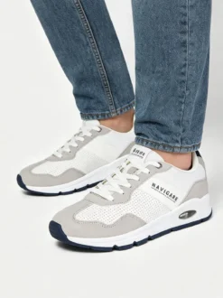 Navigare Sneakers stringate da uomo con camera ad aria - grigio