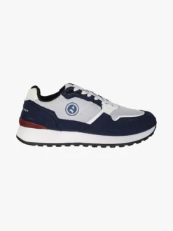 Navigare Sneakers stringate da uomo con platform - blu scuro