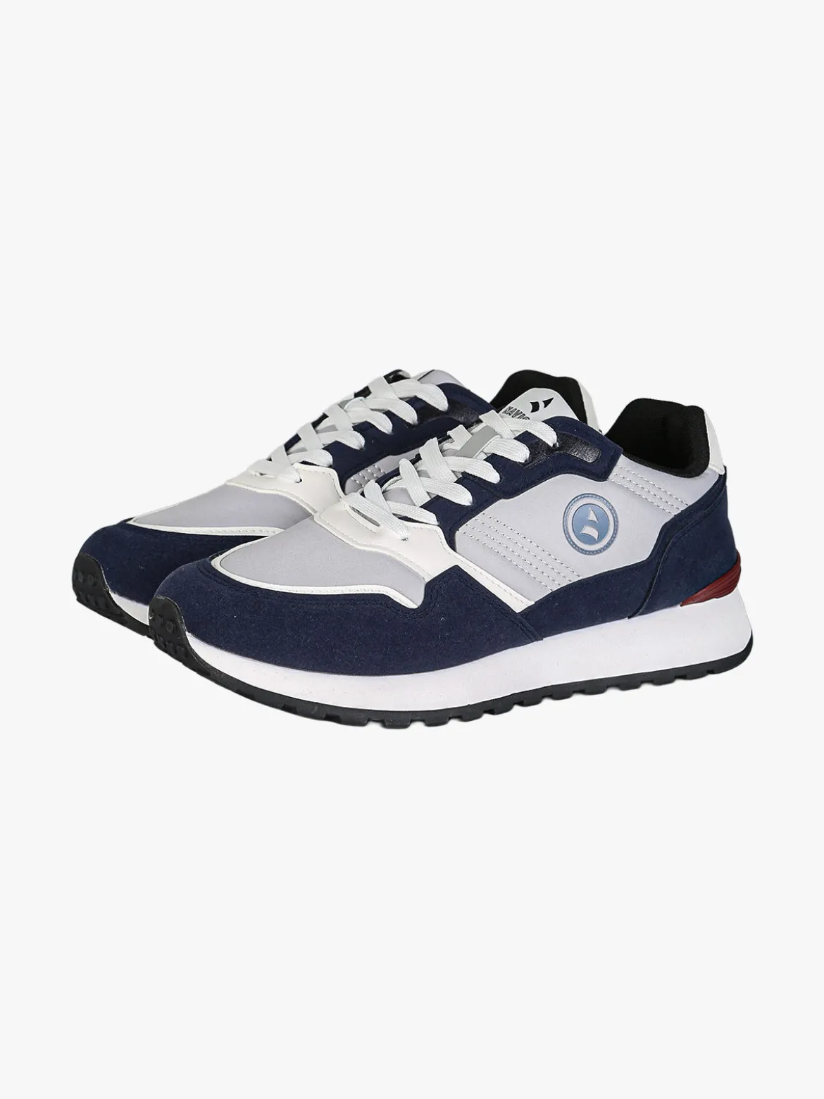 Navigare Sneakers stringate da uomo con platform - blu scuro