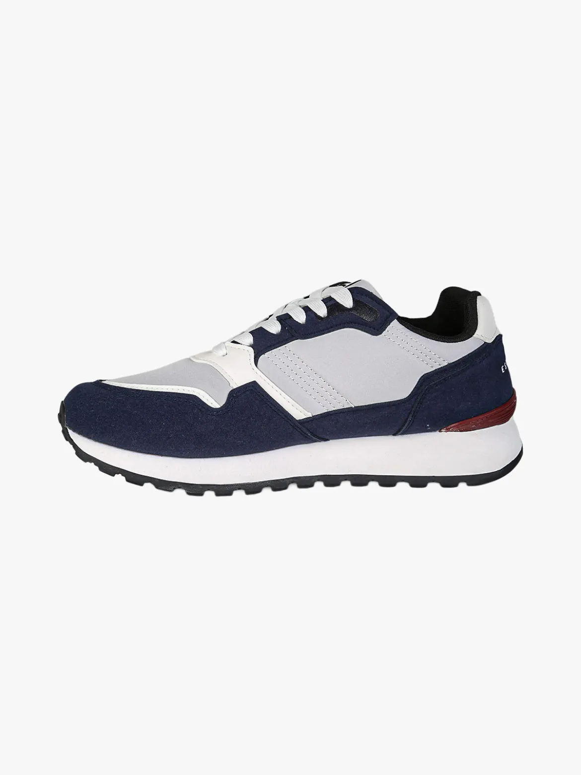 Navigare Sneakers stringate da uomo con platform - blu scuro