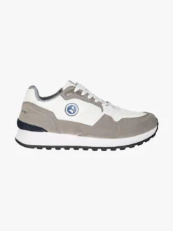 Navigare Sneakers stringate da uomo con platform - grigio