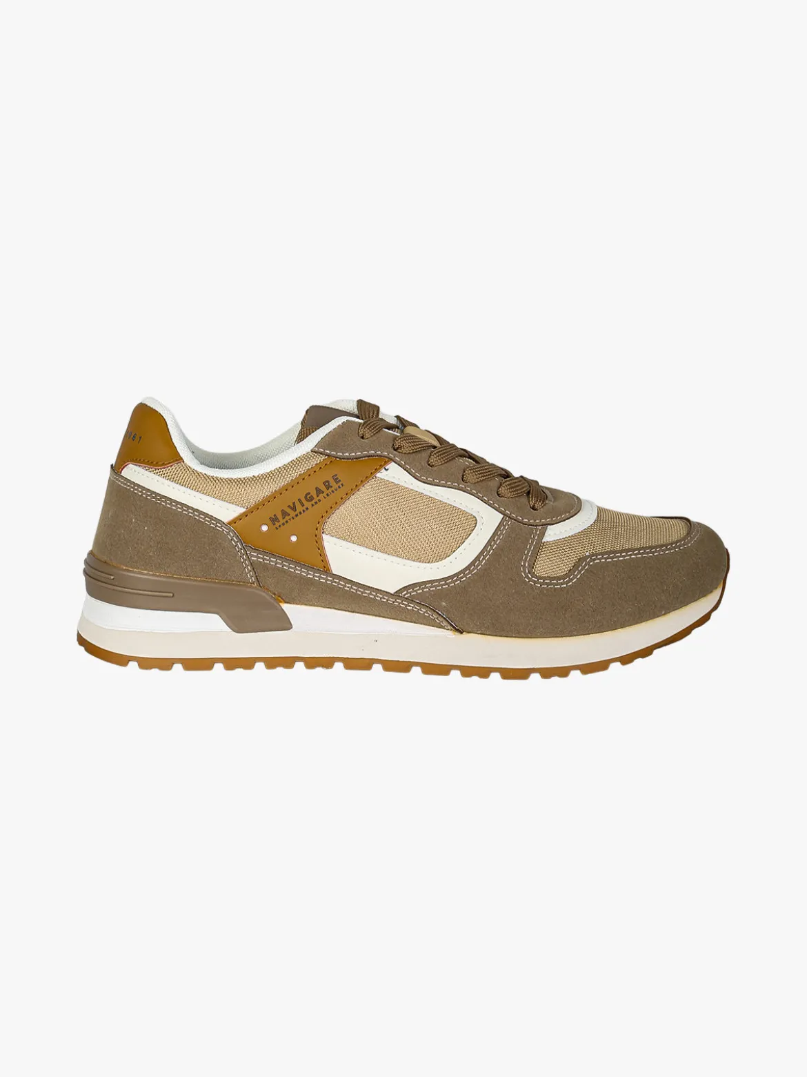 Navigare Sneakers stringate da uomo - marrone