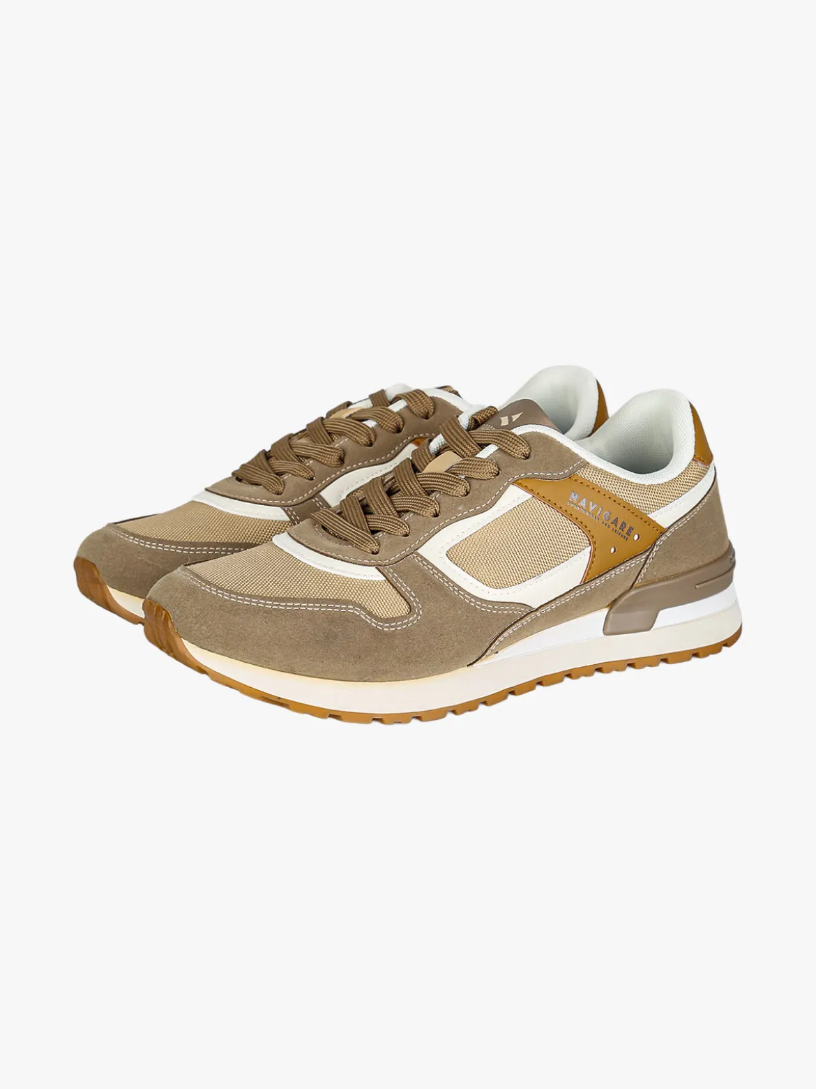 Navigare Sneakers stringate da uomo - marrone