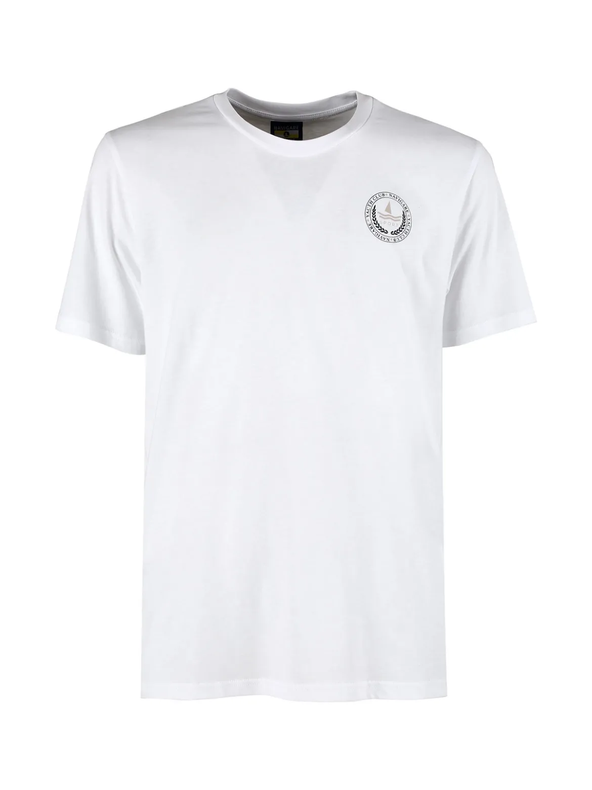 Navigare T-shirt uomo in cotone con logo