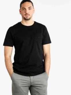 Navigare T-shirt uomo manica corta con taschino