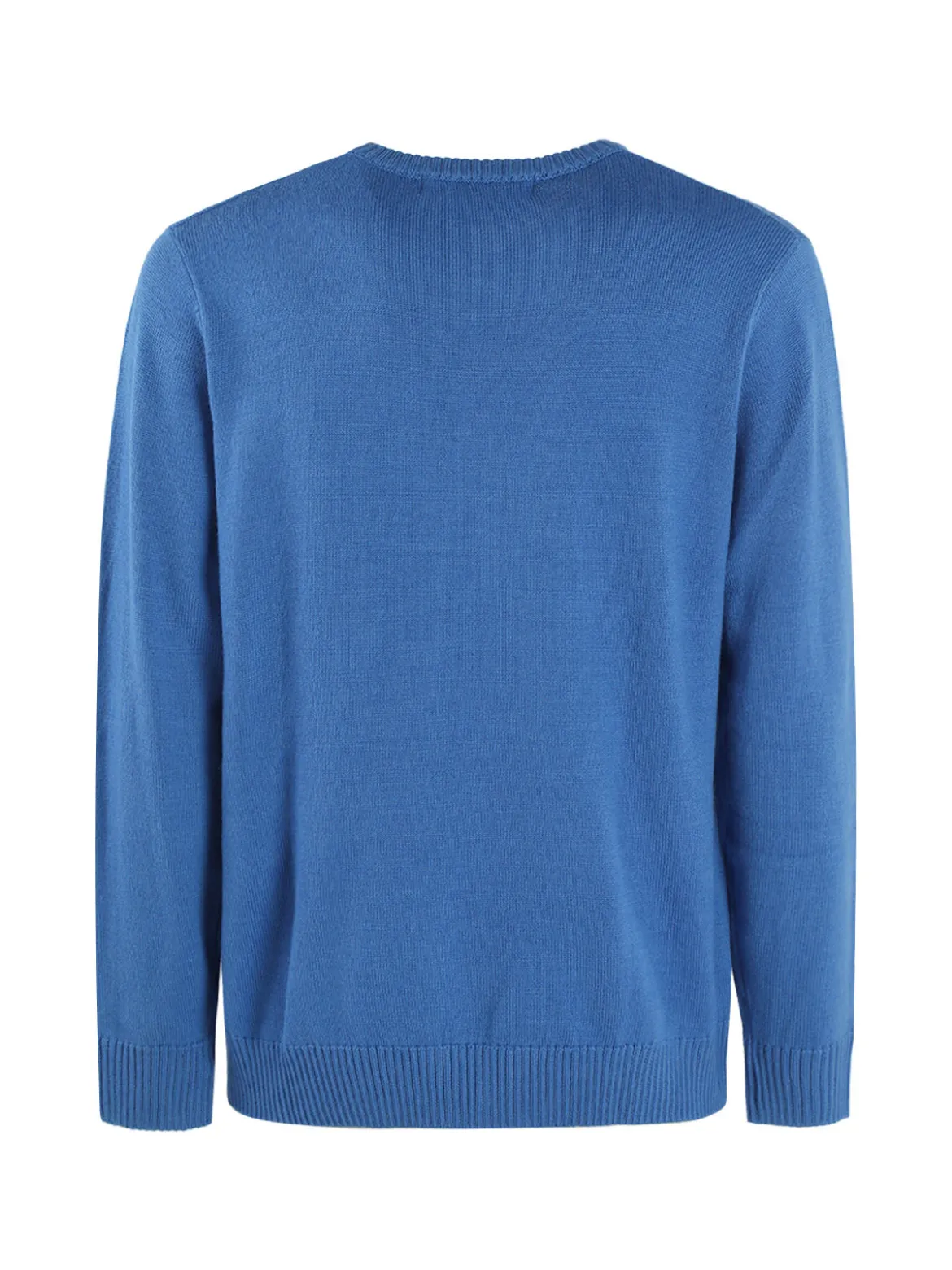 Navy Sail Maglione da uomo misto lana con scollo V