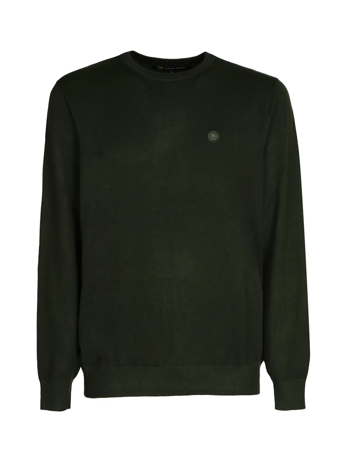 Navy Sail Pullover uomo scollo tondo