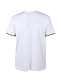 Navy Sail T-shirt da uomo in cotone con taschino