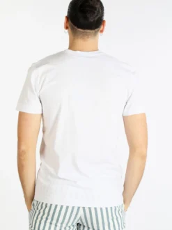 Navy Sail T-shirt manica corta in cotone da uomo