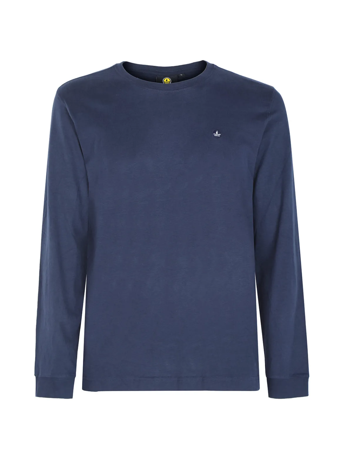 Navy Sail T-shirt uomo girocollo a maniche lunghe