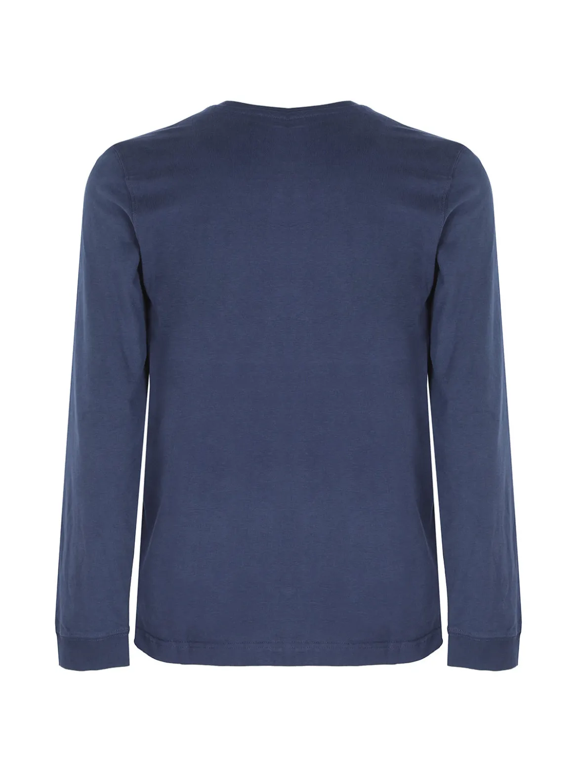 Navy Sail T-shirt uomo girocollo a maniche lunghe