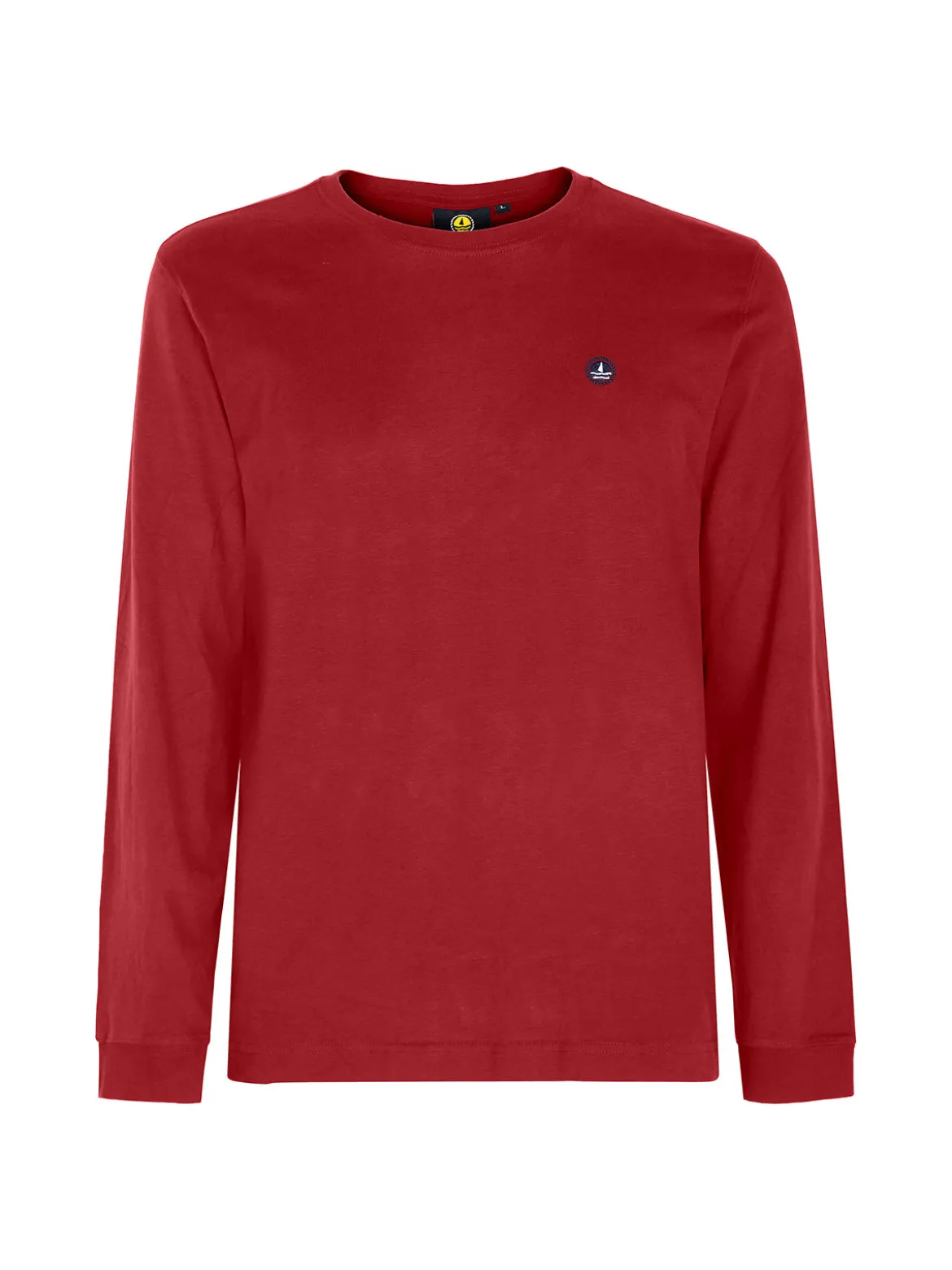 Navy Sail T-shirt uomo girocollo a maniche lunghe