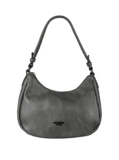 Nazareno Gabrielli Borsa mini hobo da donna - grigio