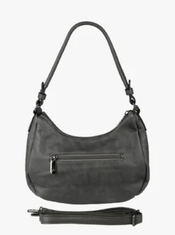 Nazareno Gabrielli Borsa mini hobo da donna - grigio