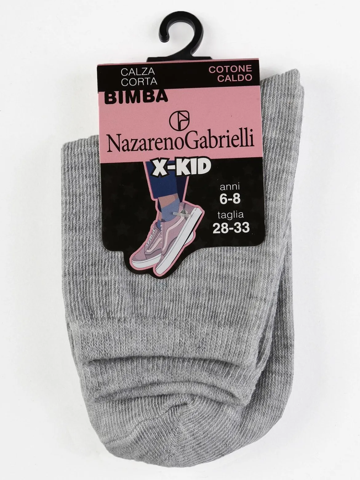 Nazareno Gabrielli Calze corte in caldo cotone