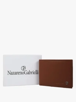 Nazareno Gabrielli Portafoglio in pelle da uomo