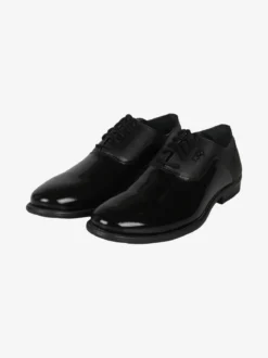 Nazareno Gabrielli Scarpe classiche in pelle lucida da uomo