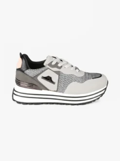 Nazareno Gabrielli Sneakers donna brillantinate con platform