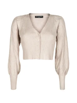 New Collection Cardigan donna modello cropped