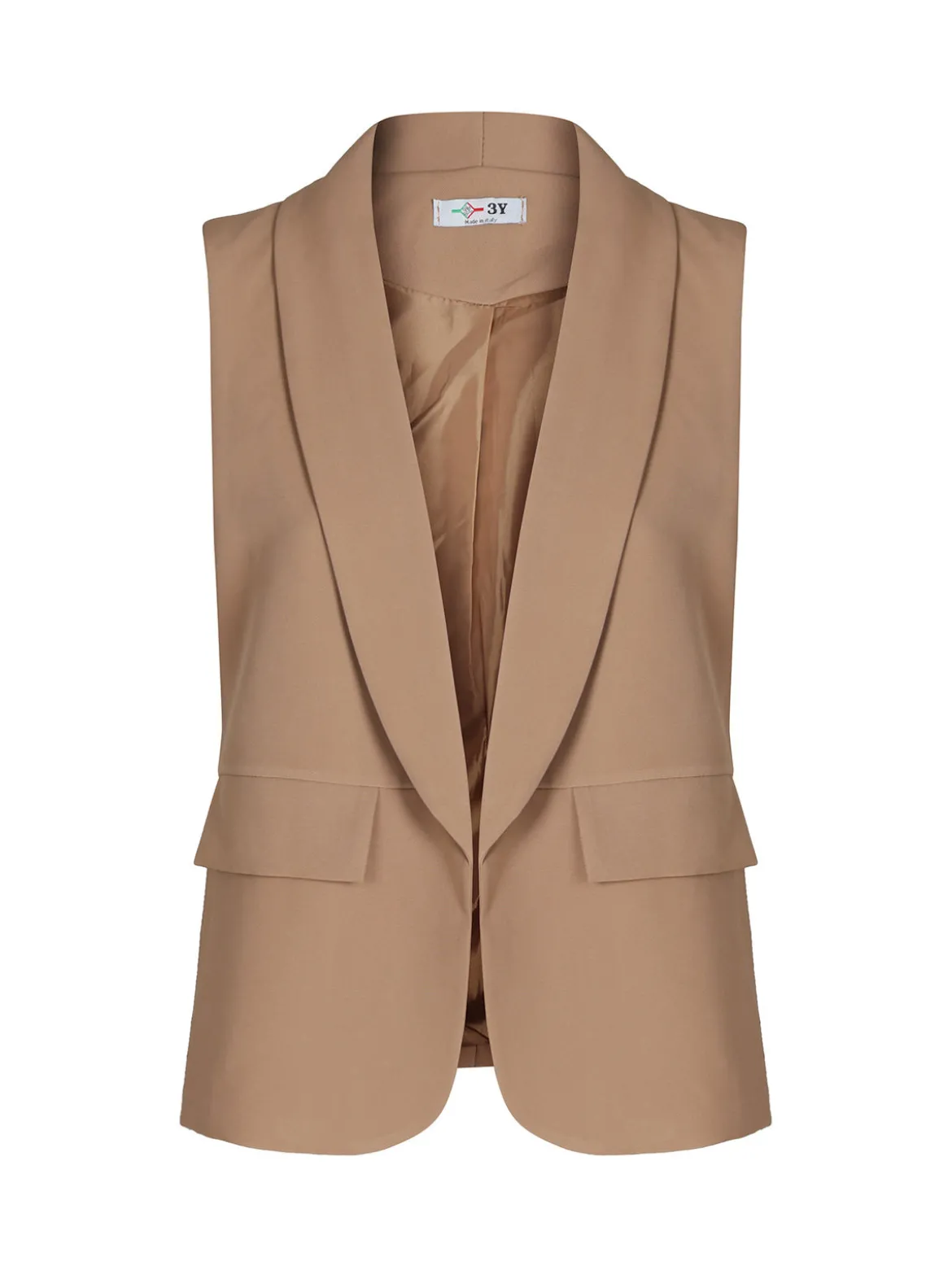 New Collection Gilet donna tinta unita