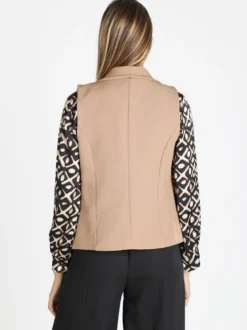 New Collection Gilet donna tinta unita