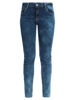 New Collection Jeans elasticizzato da donna effetto slavato