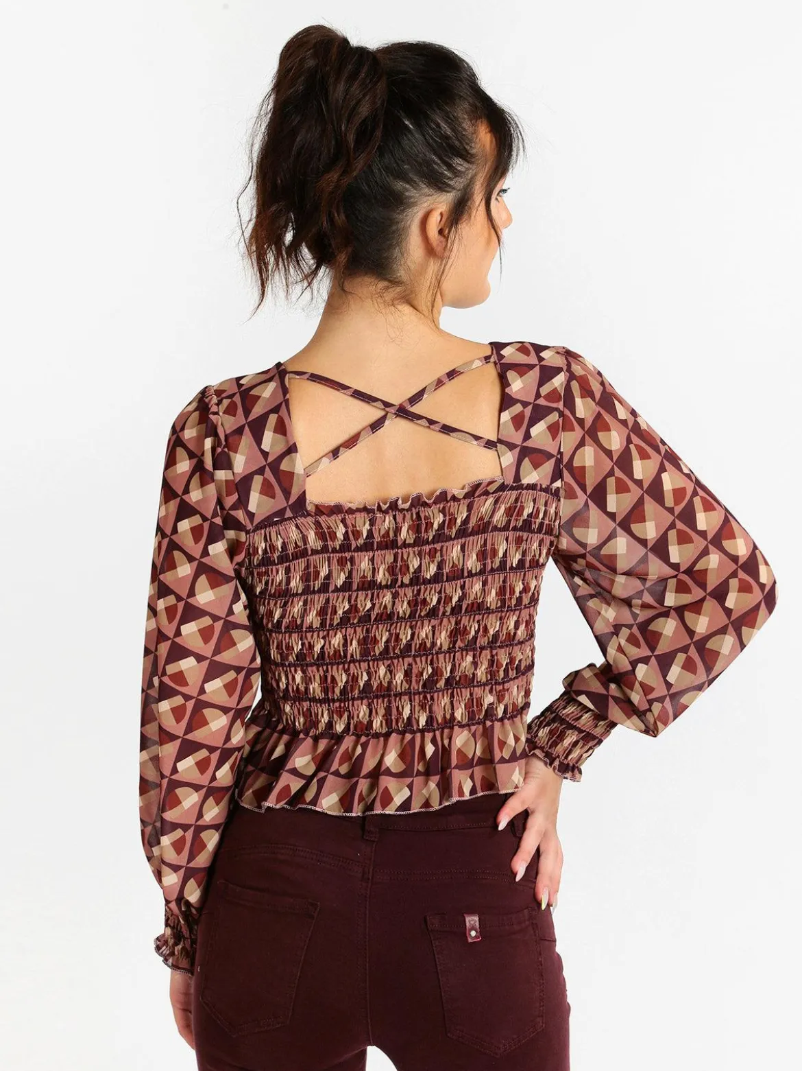 New Collection Maglia con maniche a sbuffo