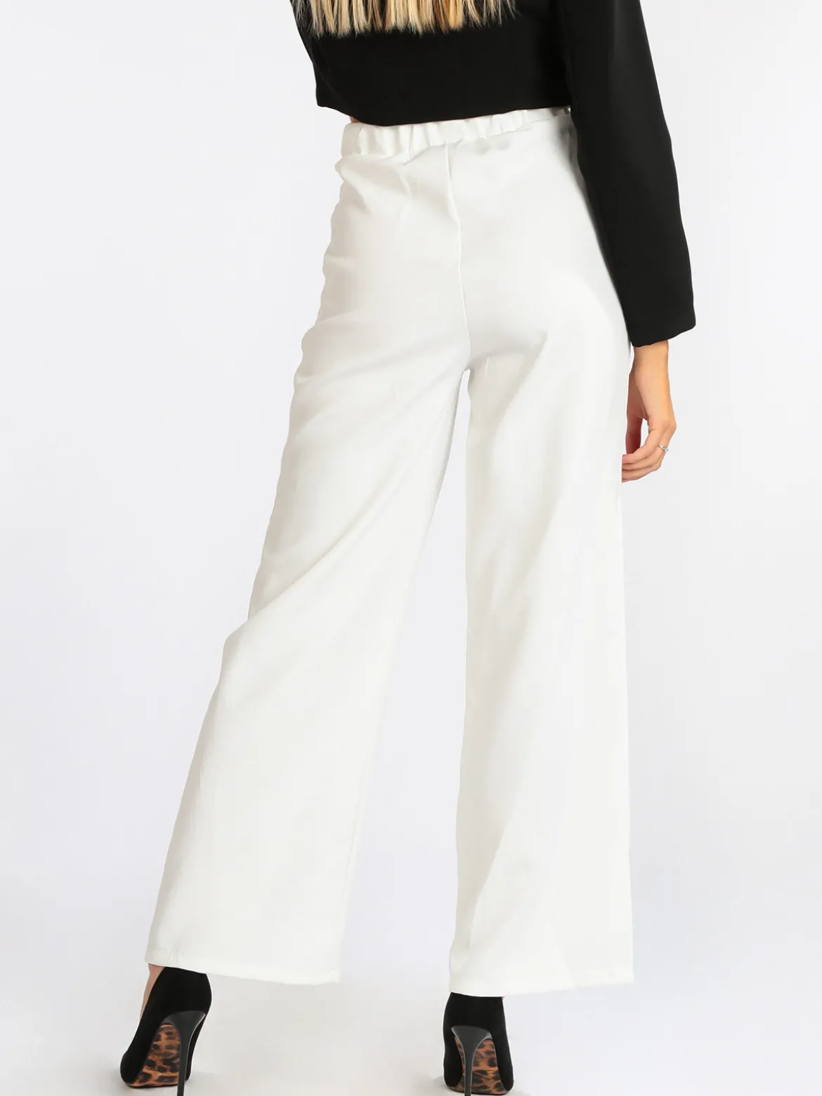 New Collection Pantaloni donna a gamba larga