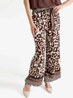 New Collection Pantaloni donna leggeri a gamba larga