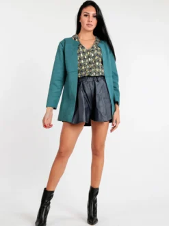 New Collection Shorts donna in ecopelle