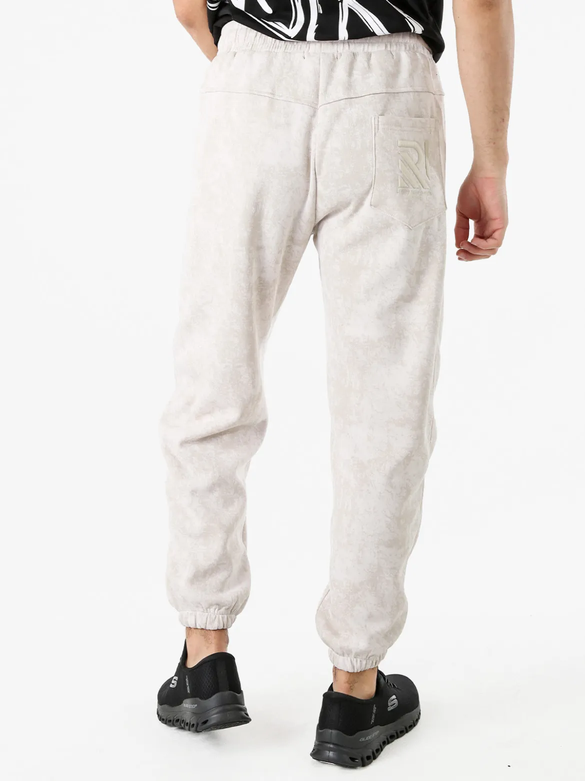 New Dream Pantaloni sportivi da uomo con coulisse ed elastico sul finale - beige