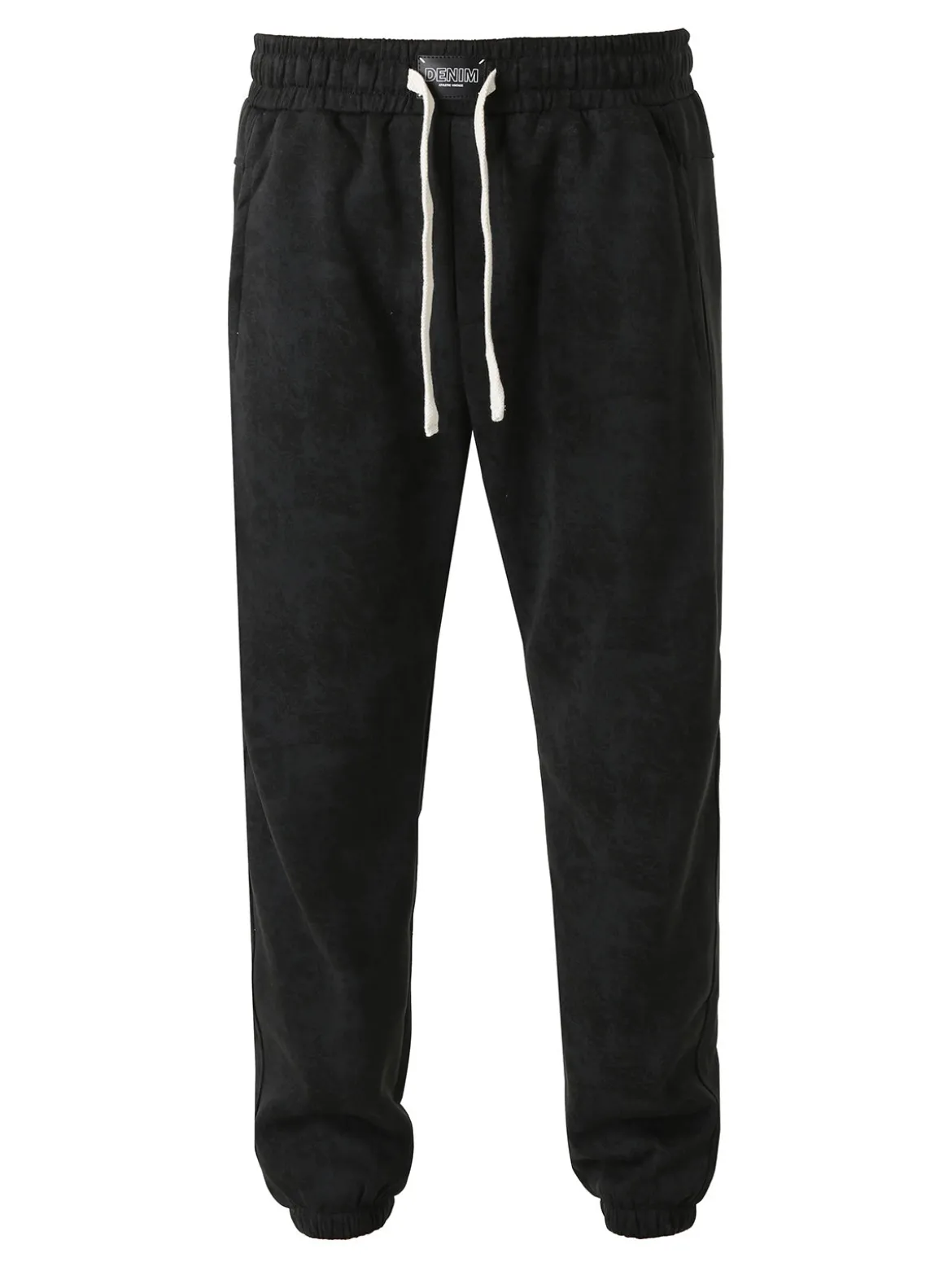 New Dream Pantaloni sportivi da uomo con coulisse ed elastico sul finale - nero