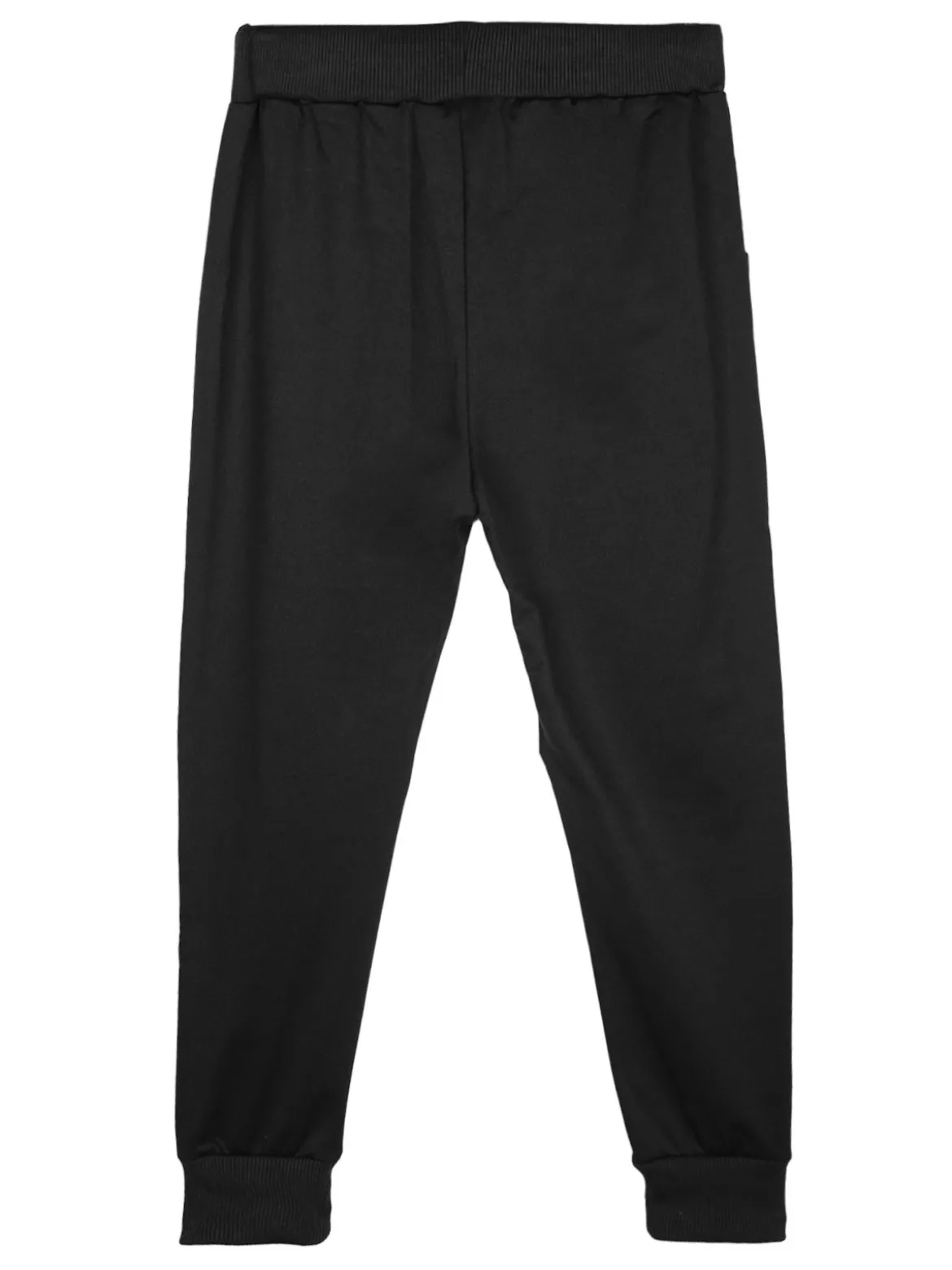 New Kids Pantaloni tuta da bambino con polsini e stampa disegno