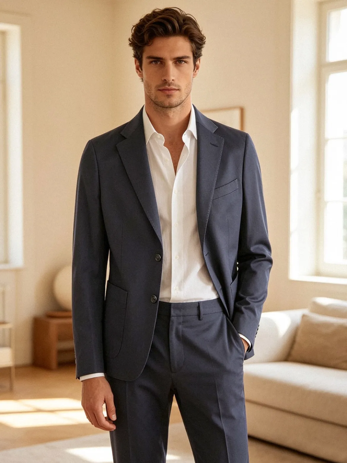 New Marshll Blazer classico da uomo - avion