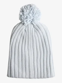 Norway Cappello donna in maglia con pompon - ghiaccio