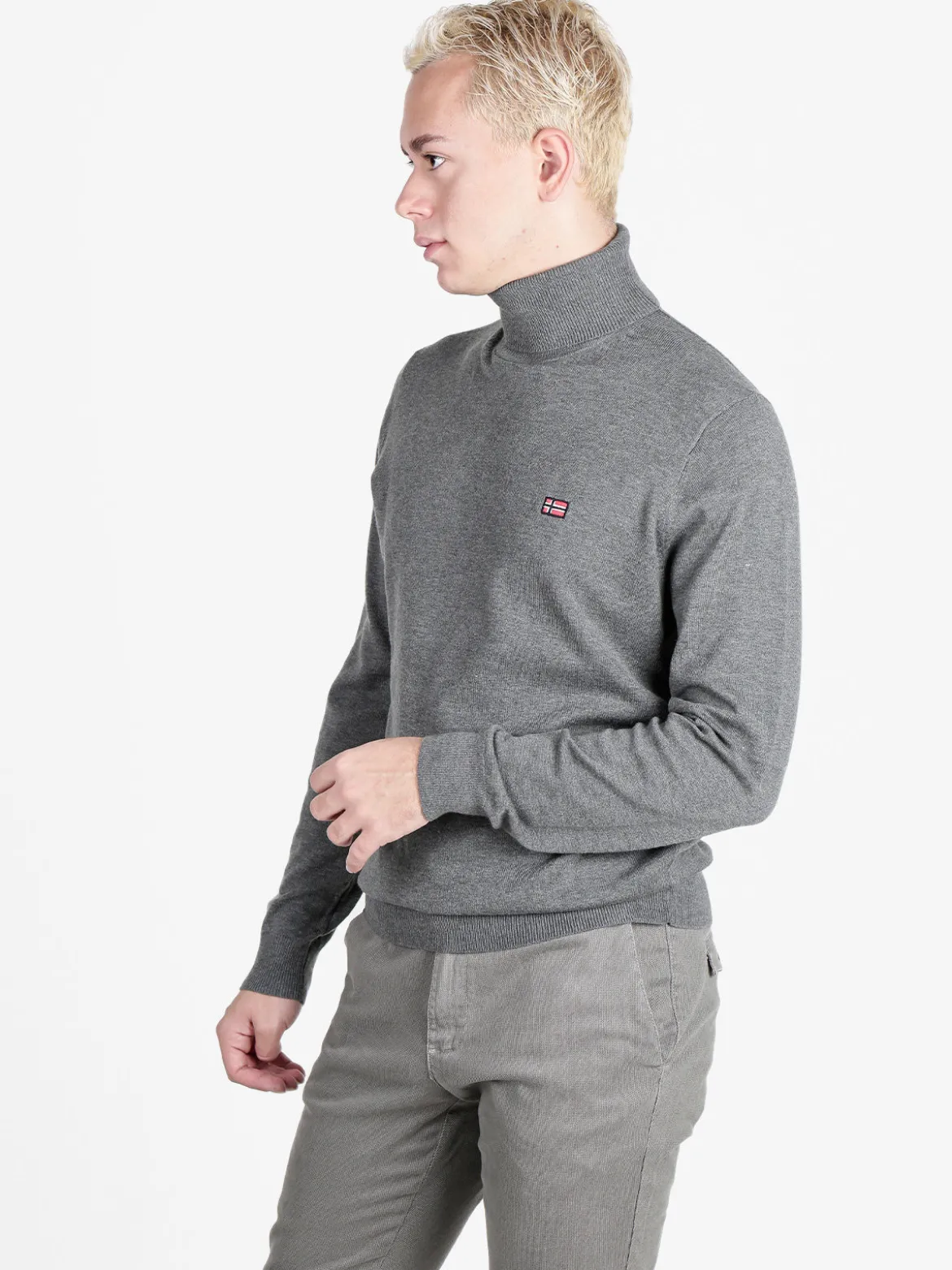 Norway Dolcevita da uomo in maglia