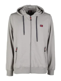 Norway Felpa da uomo con cappuccio e zip