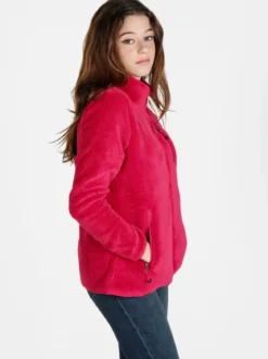 Norway Felpa donna full zip in sherpa