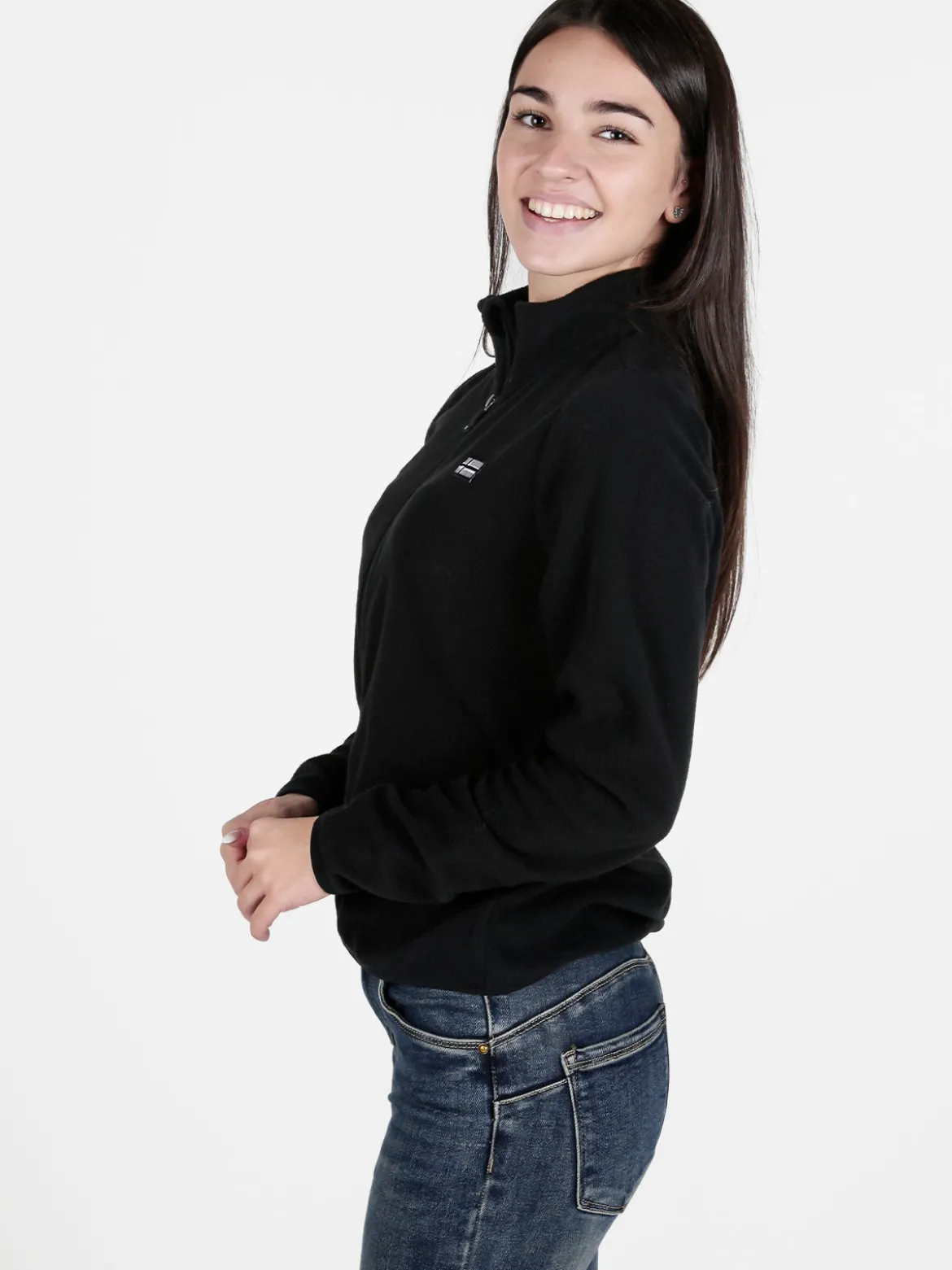 Norway Felpa donna in pile full zip
