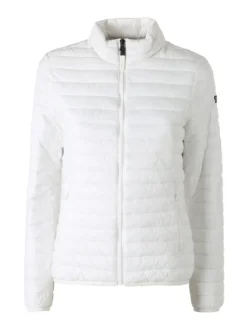 Norway Giubbino donna modello 100 grammi con zip - bianco