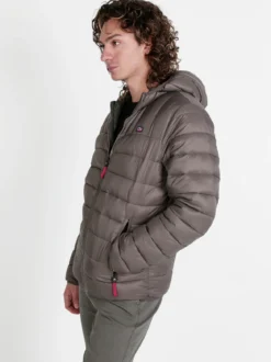 Norway Piumino da uomo con cappuccio e zip