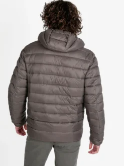Norway Piumino da uomo con cappuccio e zip