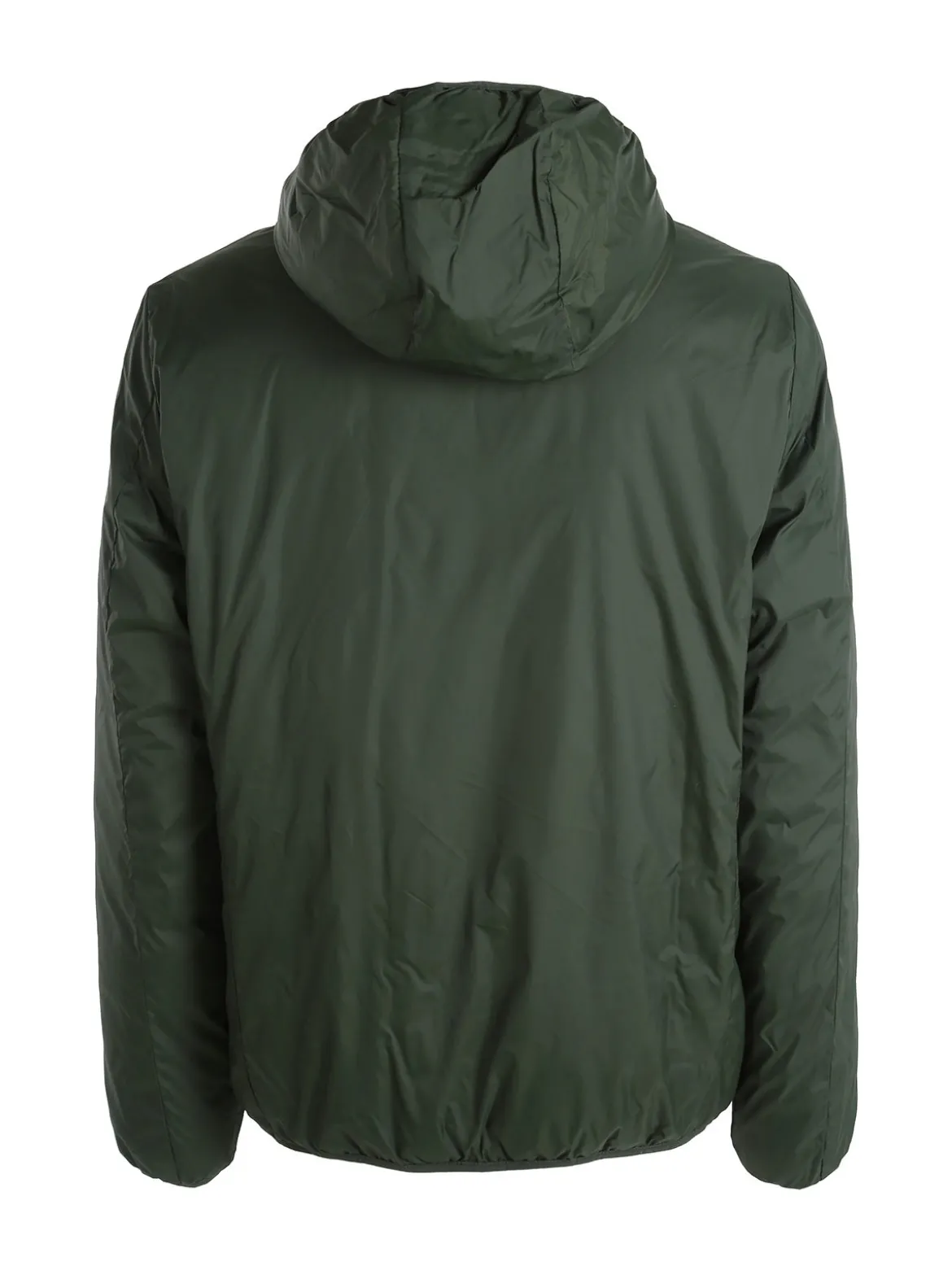 Norway Piumino da uomo reversibile con cappuccio - militare